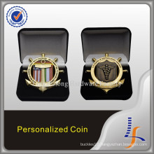 Special Shaped Challenge Coin with Box Display
